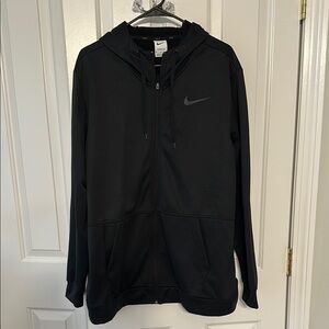 Nike Black Lightweight Zip-Up Jacket